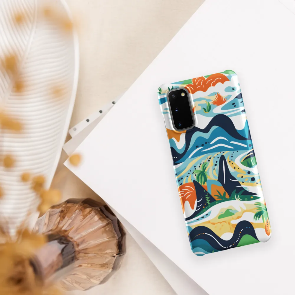 Abstract Tropical Landscape