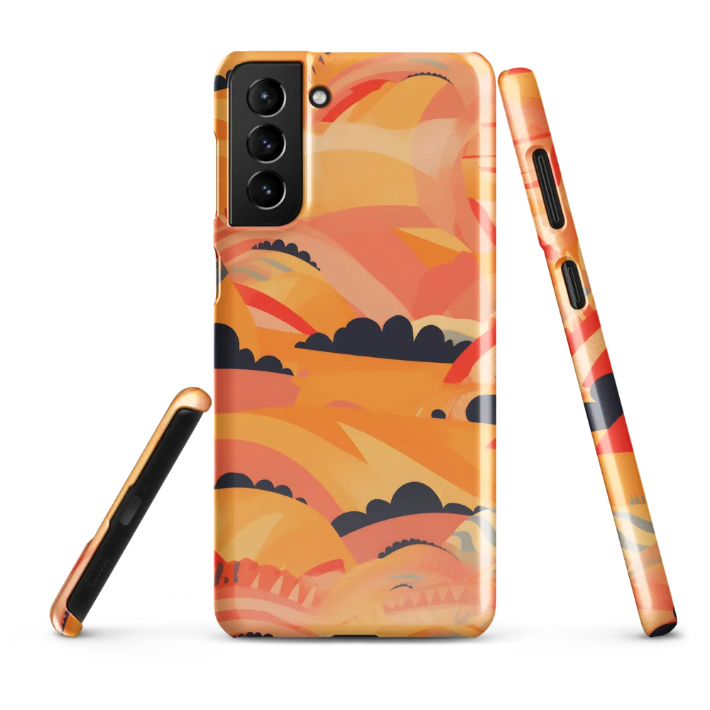 Whispers of the Abstract Horizon | Phone Case |  S21 Plus | Snap Case | Glossy