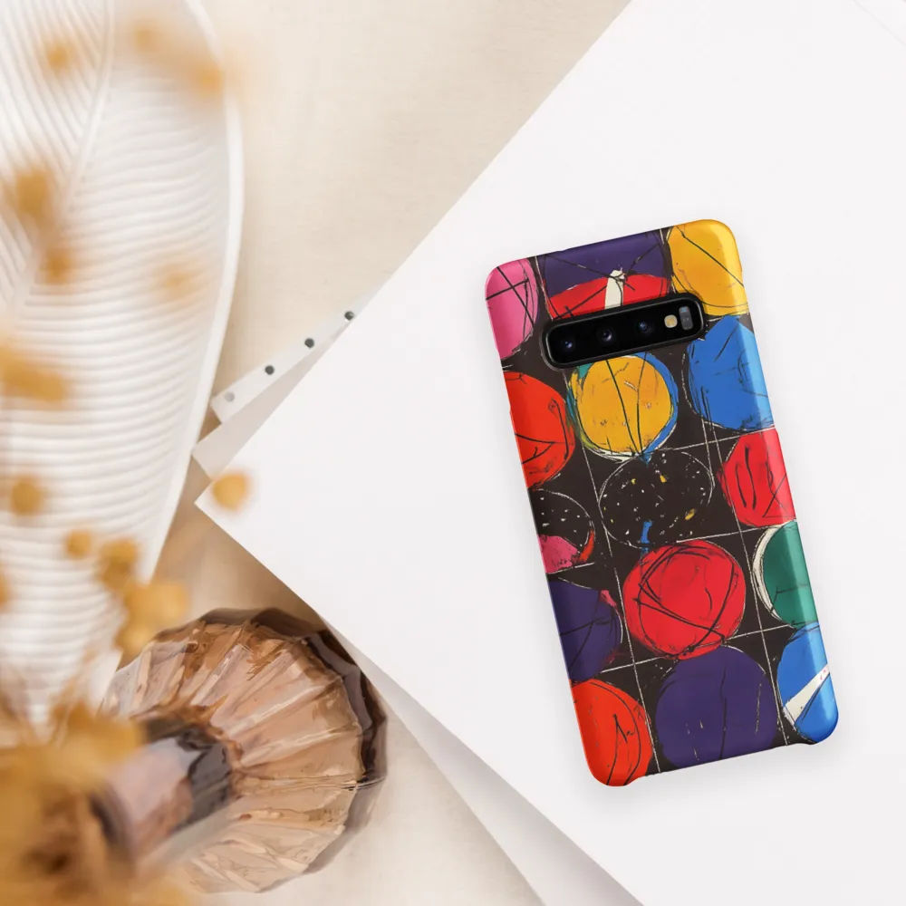 Colorful Circles in Abstract Harmony