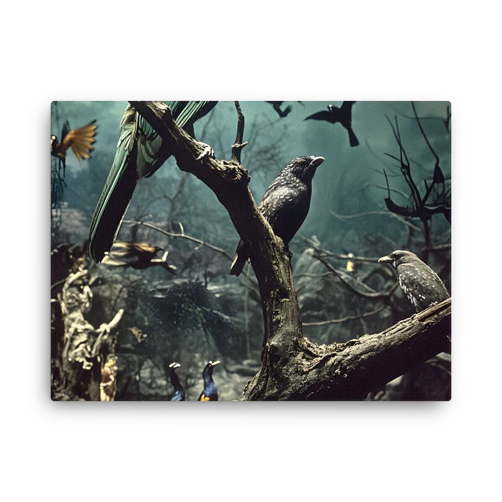 Whispers of the Avian Realm | Thin Canvas | 18″×24″
