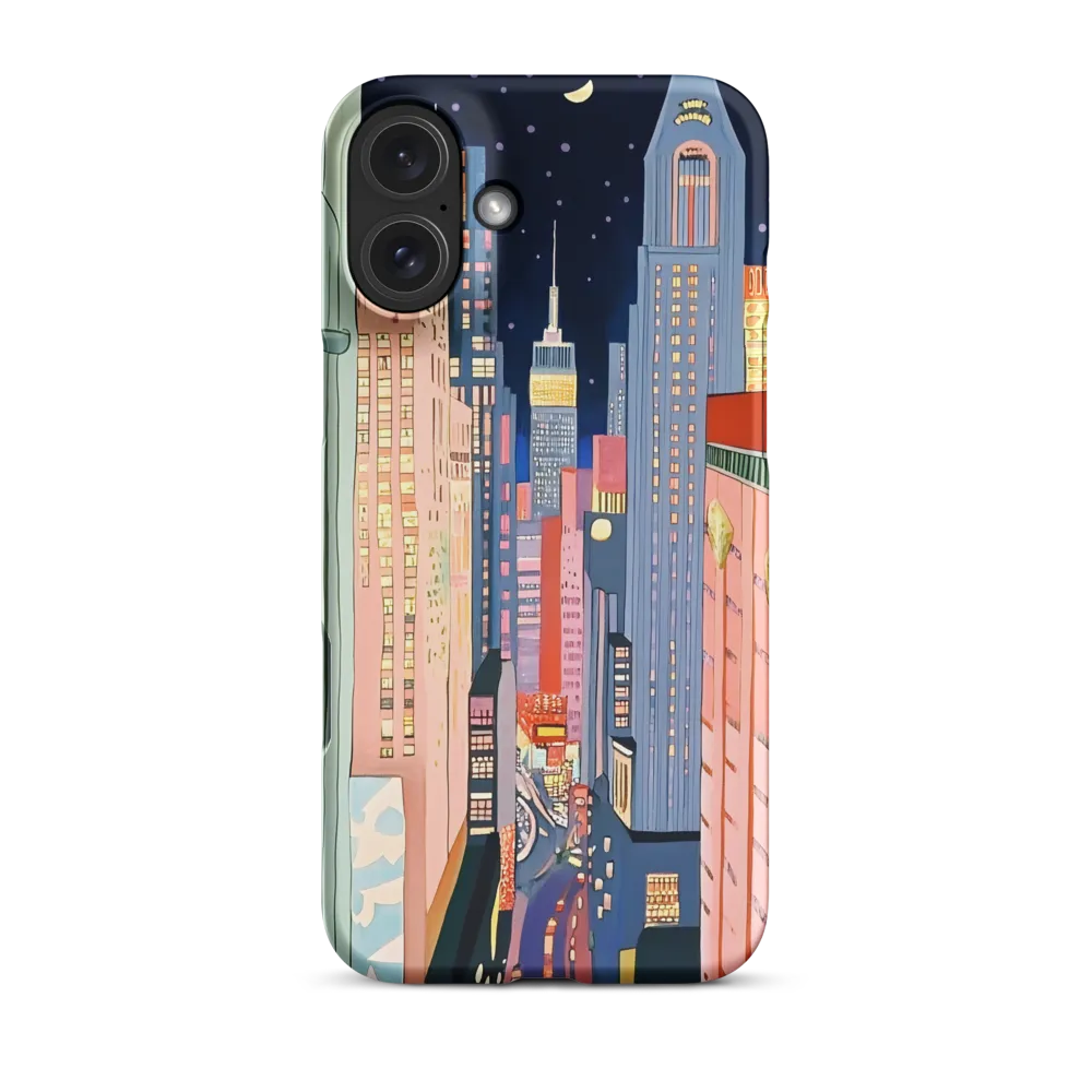 Urban Dreamscape: A Pop Art Night | Phone Case |  16 Plus | Snap Case | Matte