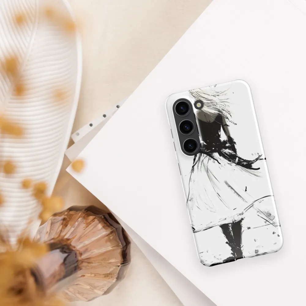 Whispers of Elegance | Phone Case |  S23 | Snap Case | Glossy