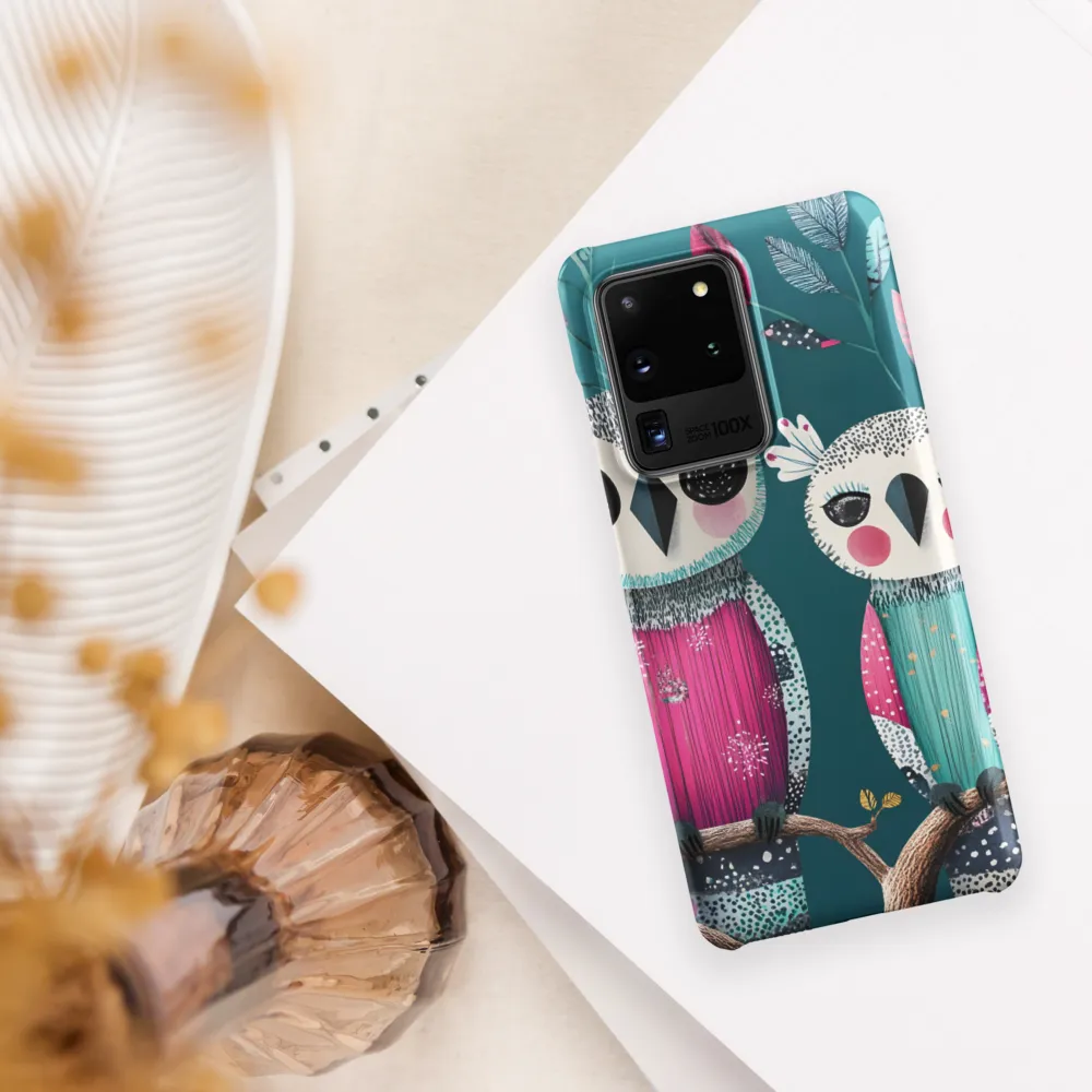 Whimsical Duo: A Celebration of Nature and Color