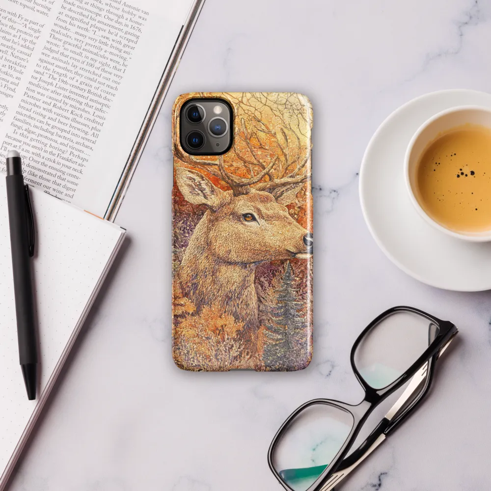 Majestic Serenity: The Autumn Deer | Phone Case |  11 Pro Max | Snap Case | Glossy