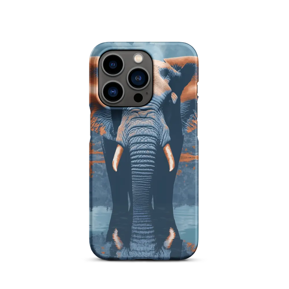 Majestic Reflection: The Elephant's Serenade