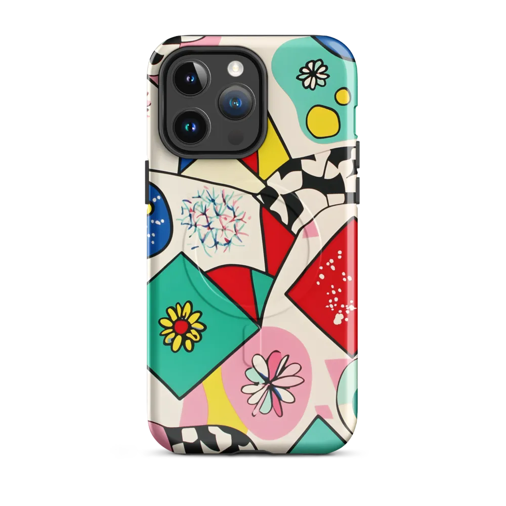 Joyful Geometry: A Playful Dance of Shapes and Colors