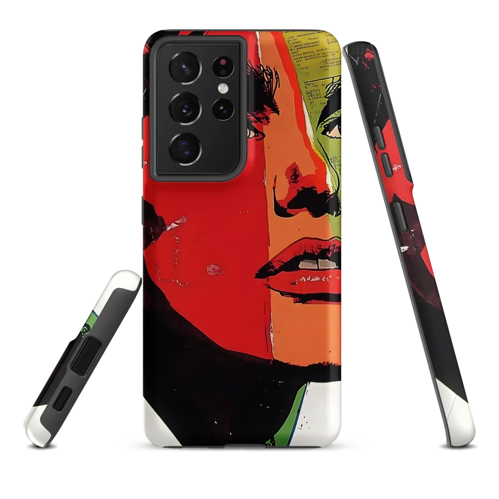 Vibrant Expressions: A Pop Art Portrait