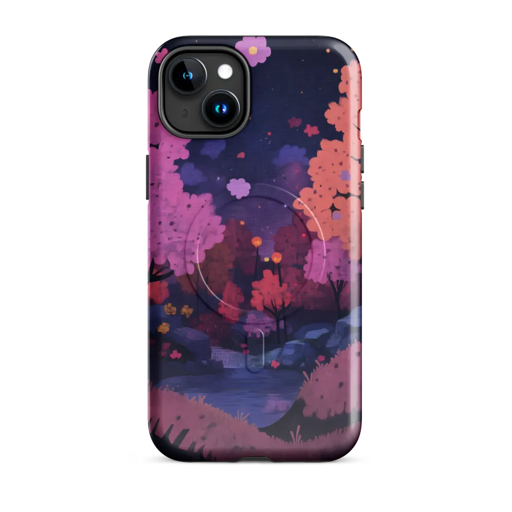 Whispers of Spring: A Serene Landscape | Phone Case |  15 Plus | MagSafe® Tough Case | Glossy