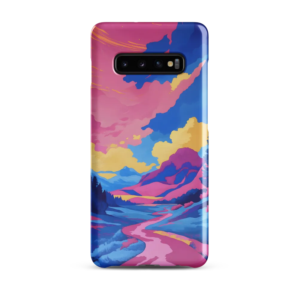 Dreamscape: The Serene River | Phone Case |  S10 Plus | Snap Case | Glossy