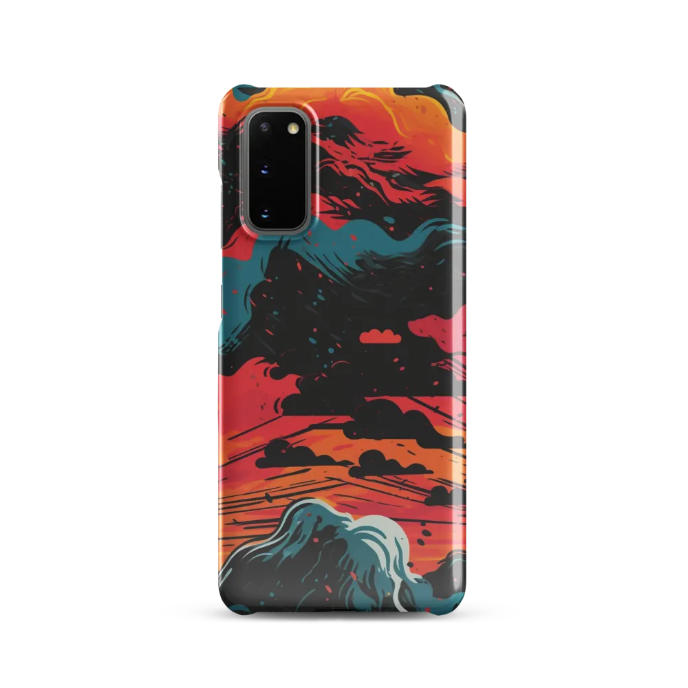 Ethereal Twilight: A Dramatic Landscape in Motion