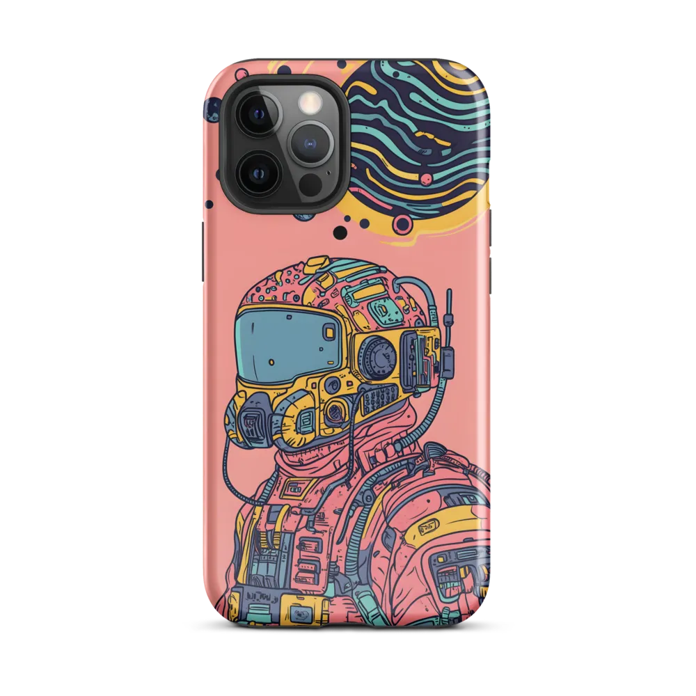 Exploration Beyond: A Digital Astronaut | Phone Case |  12 Pro Max | Tough Case | Glossy
