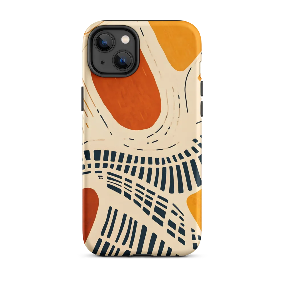 Urban Patterns in Harmony | Phone Case |  14 Plus | Tough Case | Matte