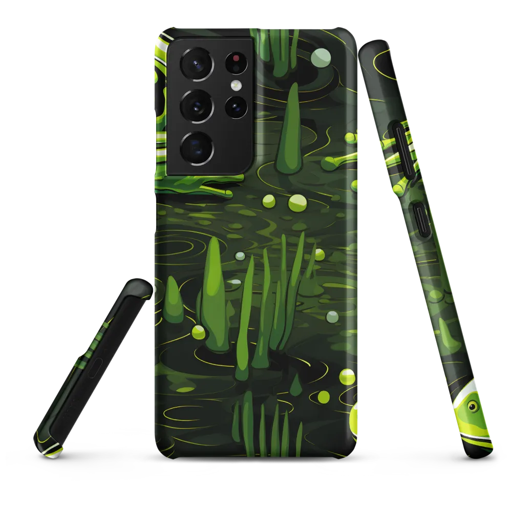 Green Harmony: Life Beneath the Surface