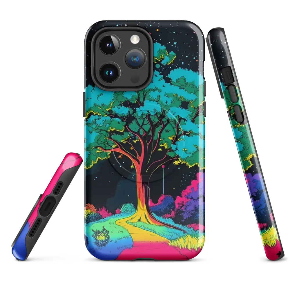 Whispers of a Luminous Grove | Phone Case |  14 Pro Max | MagSafe® Tough Case | Glossy