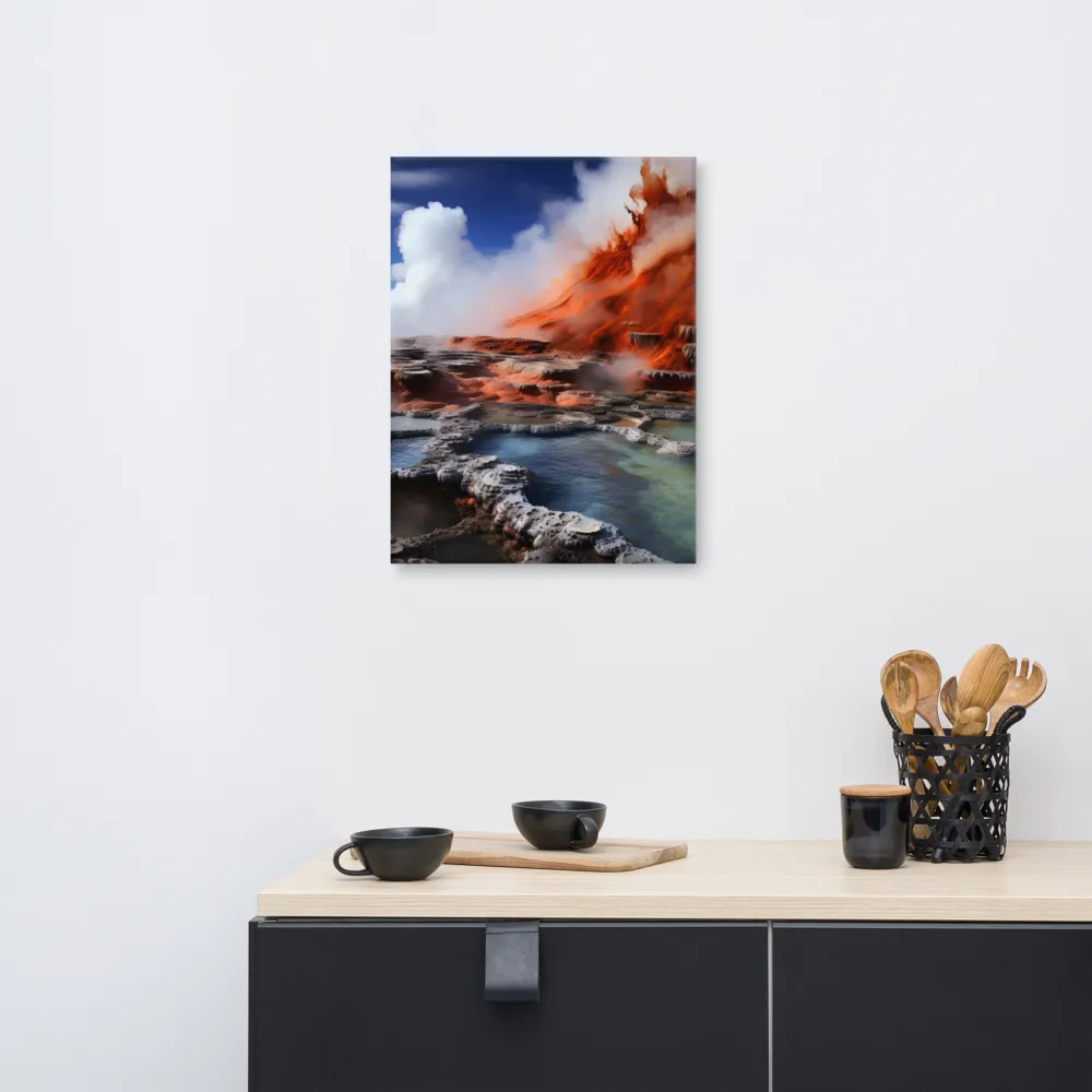 Nature's Fury: The Volcano's Expression