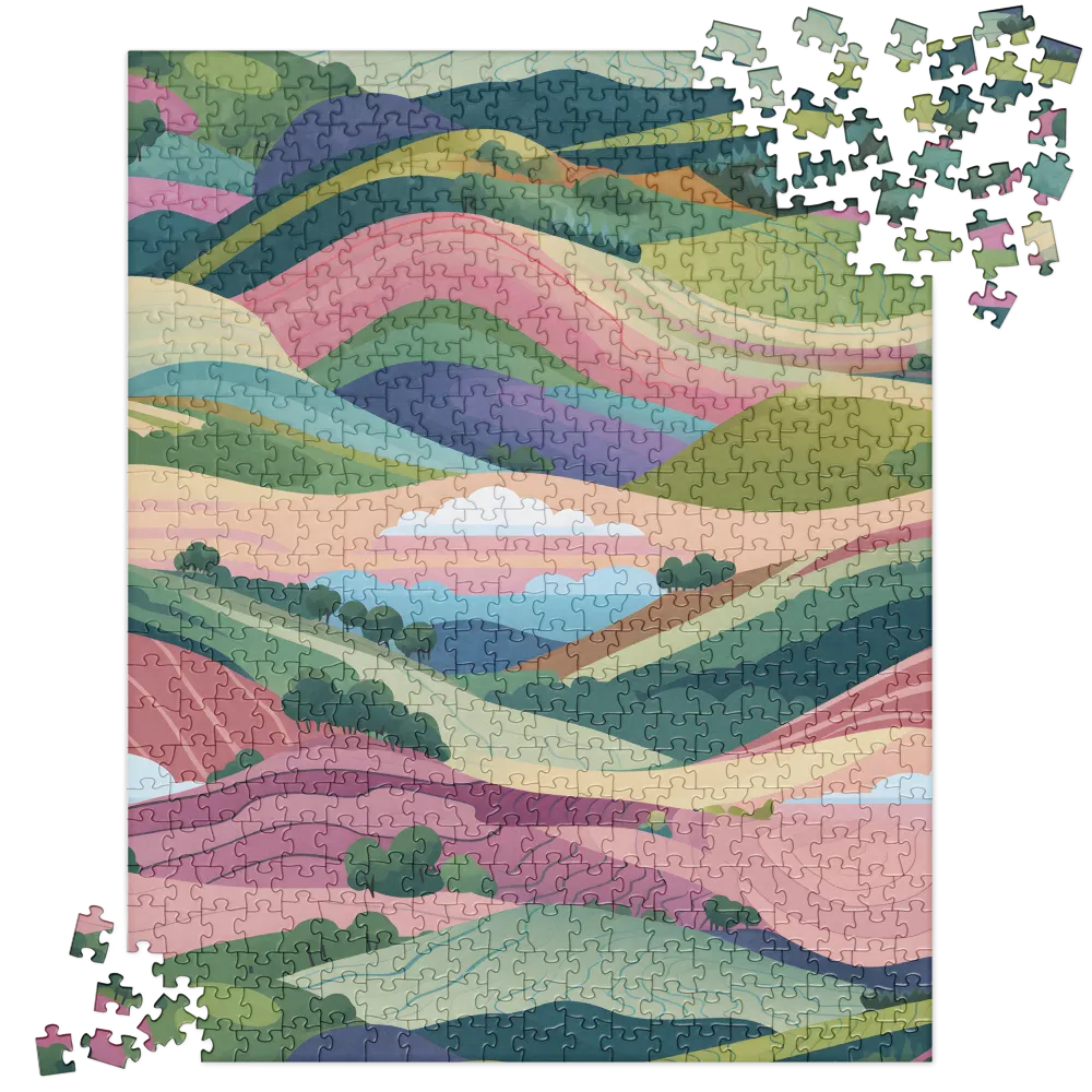 Harmonious Hills | Jigsaw Puzzle | 520 pieces