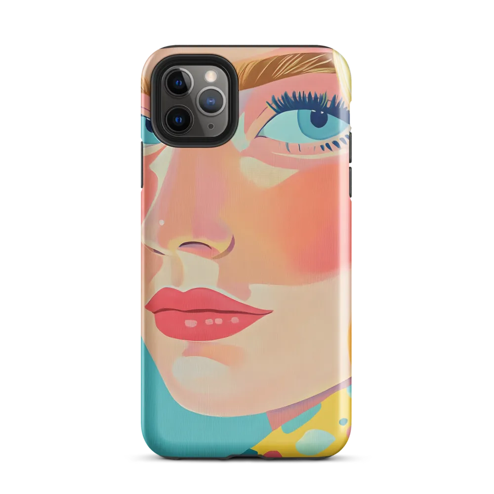 Vibrant Elegance: A Pop Art Portrait | Phone Case |  11 Pro Max | Tough Case | Glossy