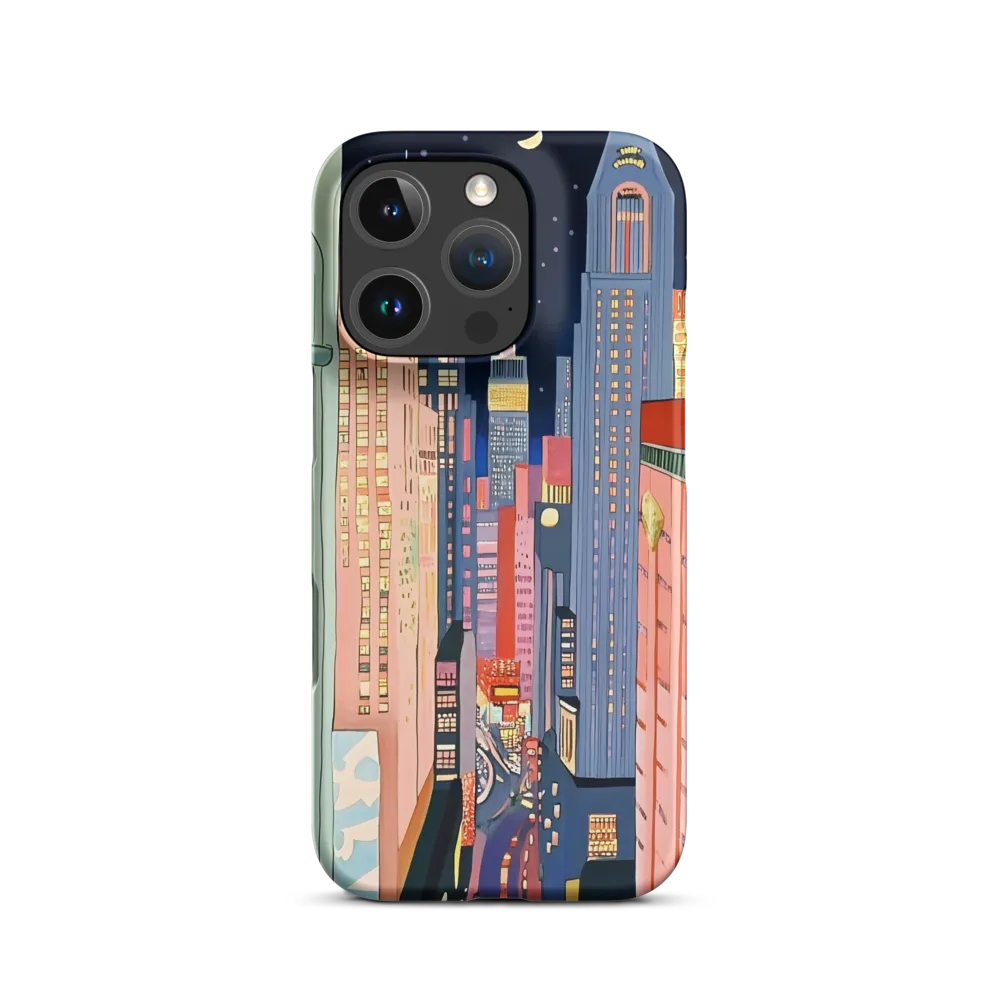 Urban Dreamscape: A Pop Art Night | Phone Case |  16 Pro | Snap Case | Matte