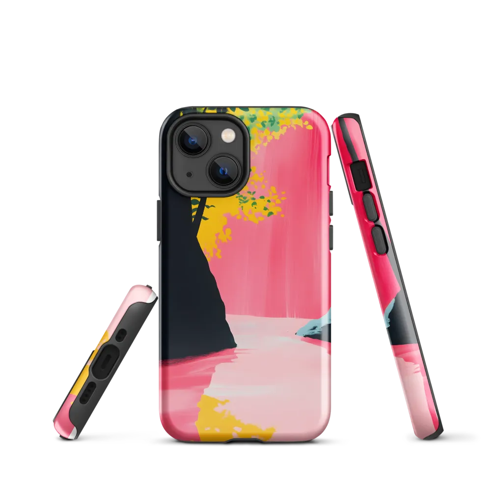 Whispers of Serenity | Phone Case |  13 mini | Tough Case | Glossy