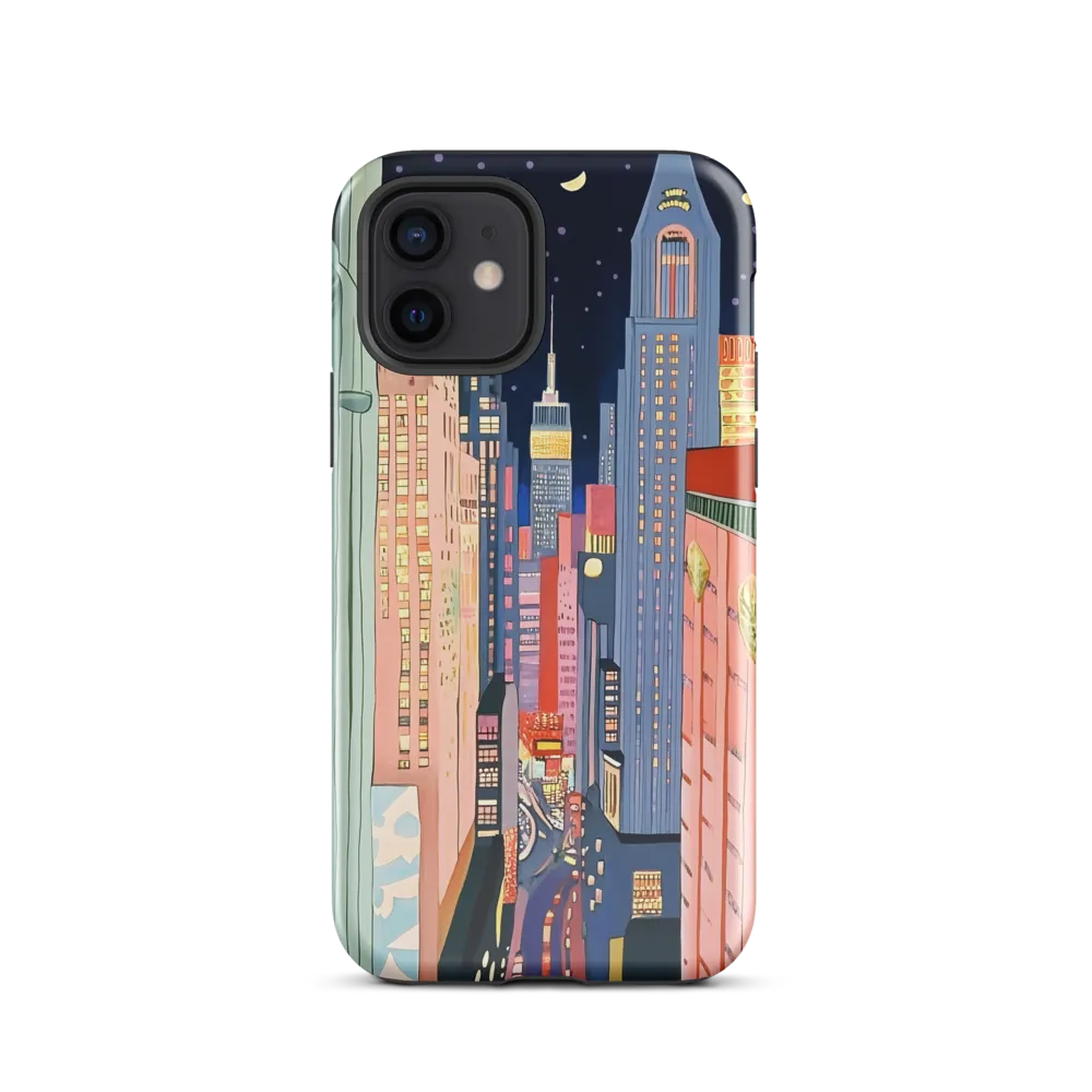 Urban Dreamscape: A Pop Art Night | Phone Case |  12 | Tough Case | Glossy