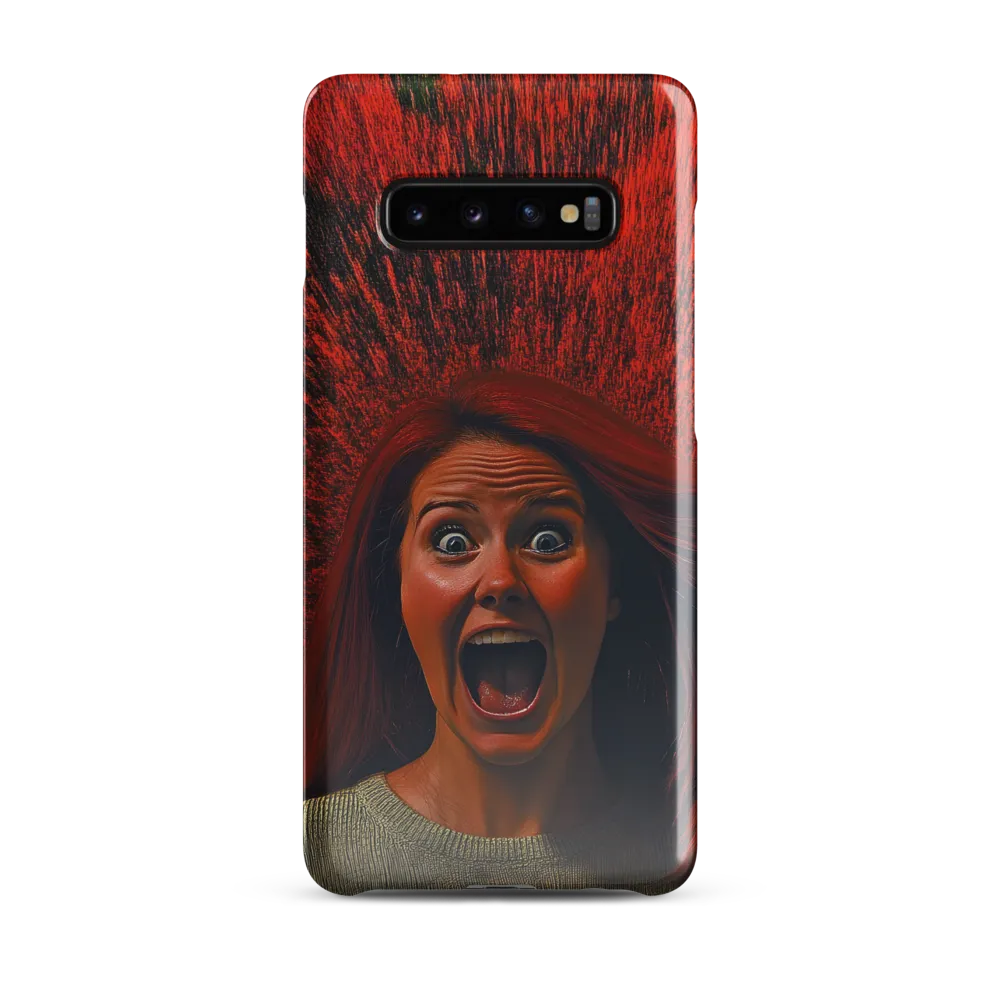 Eruption of Emotion | Phone Case |  S10 Plus | Snap Case | Glossy