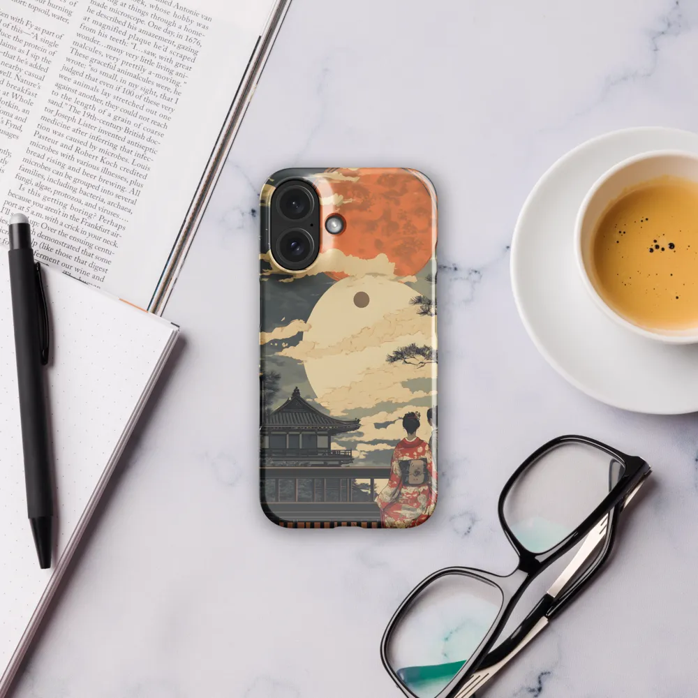 Under the Embrace of the Moon | Phone Case |  16 | Snap Case | Glossy