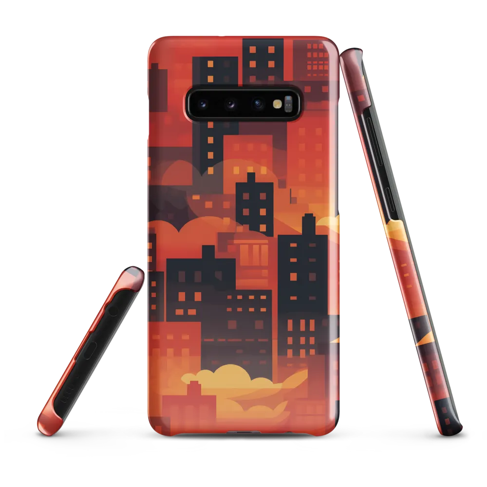 Radiance of the Urban Horizon | Phone Case |  S10 Plus | Snap Case | Glossy