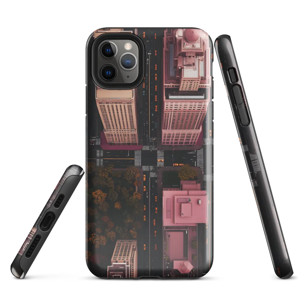 Urban Symphony: Aerial Perspectives | Phone Case |  11 Pro Max | Tough Case | Glossy