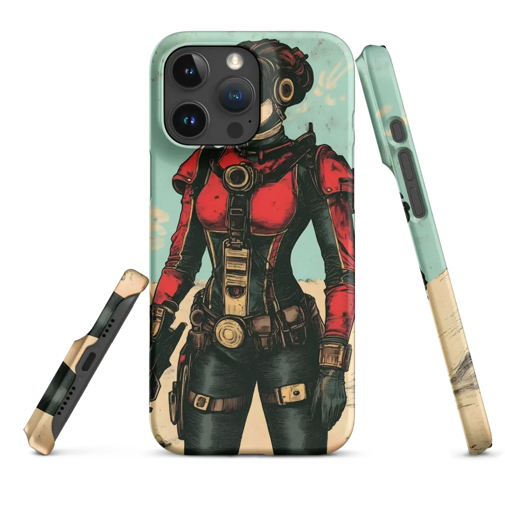 Futuristic Explorer: A Steampunk Adventure | Phone Case |  16 Pro Max | Snap Case | Matte