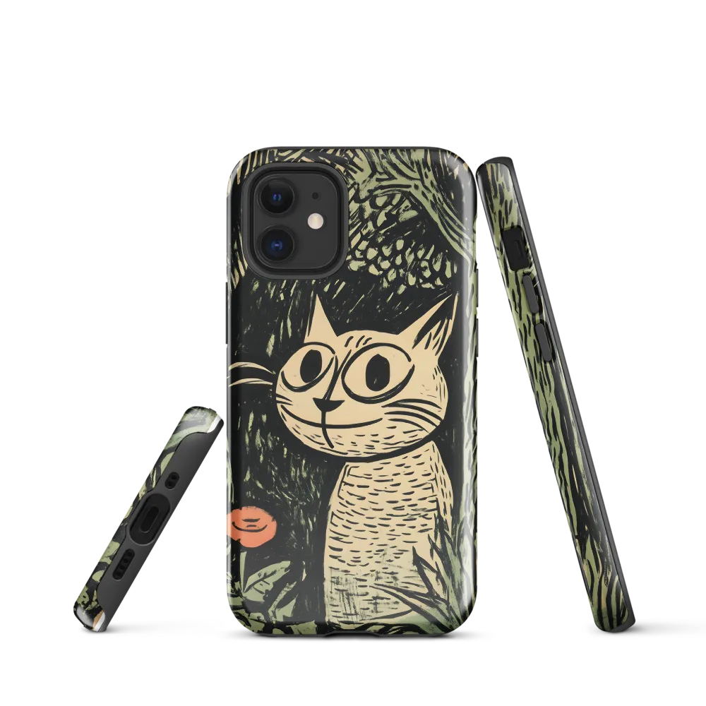 Whimsical Cat in the Forest