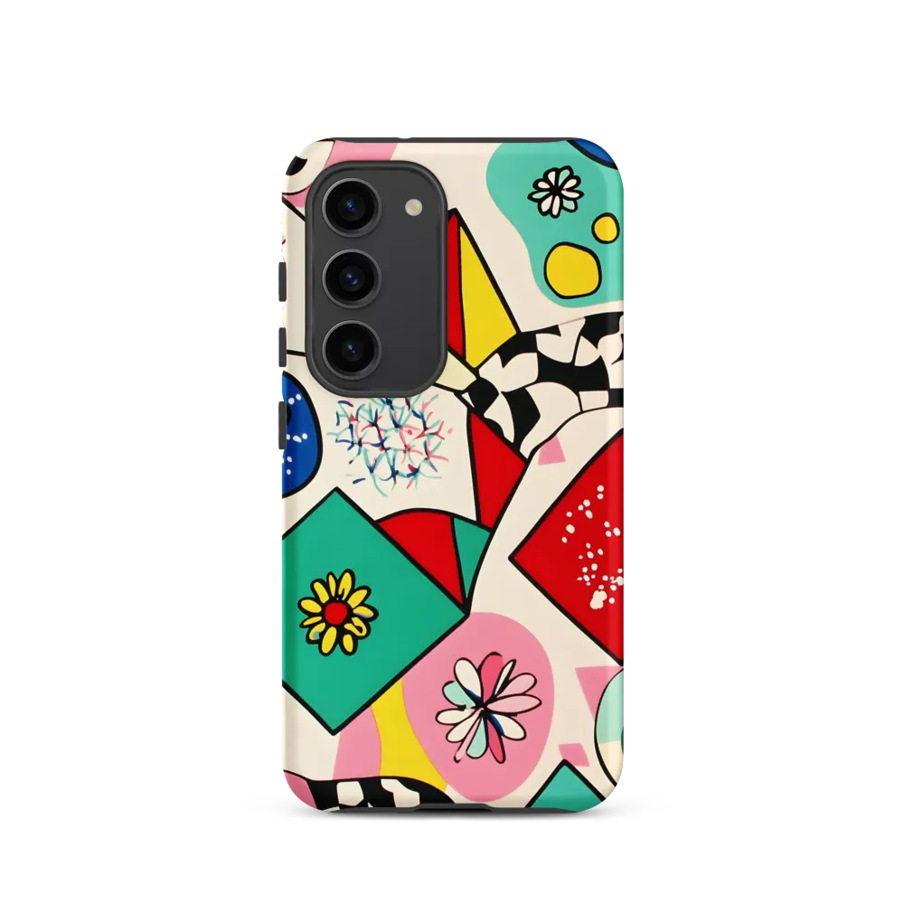 Joyful Geometry: A Playful Dance of Shapes and Colors