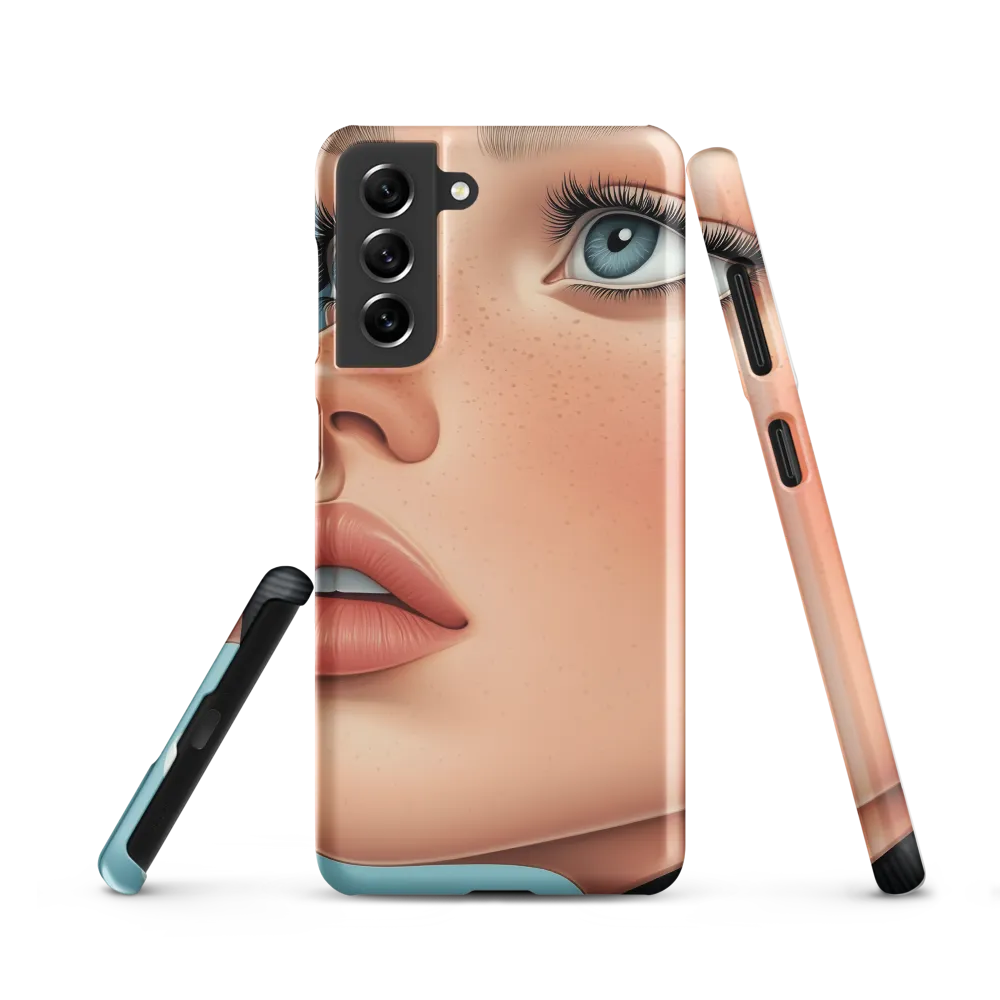 Serenity in Blue | Phone Case |  S21 | Snap Case | Matte