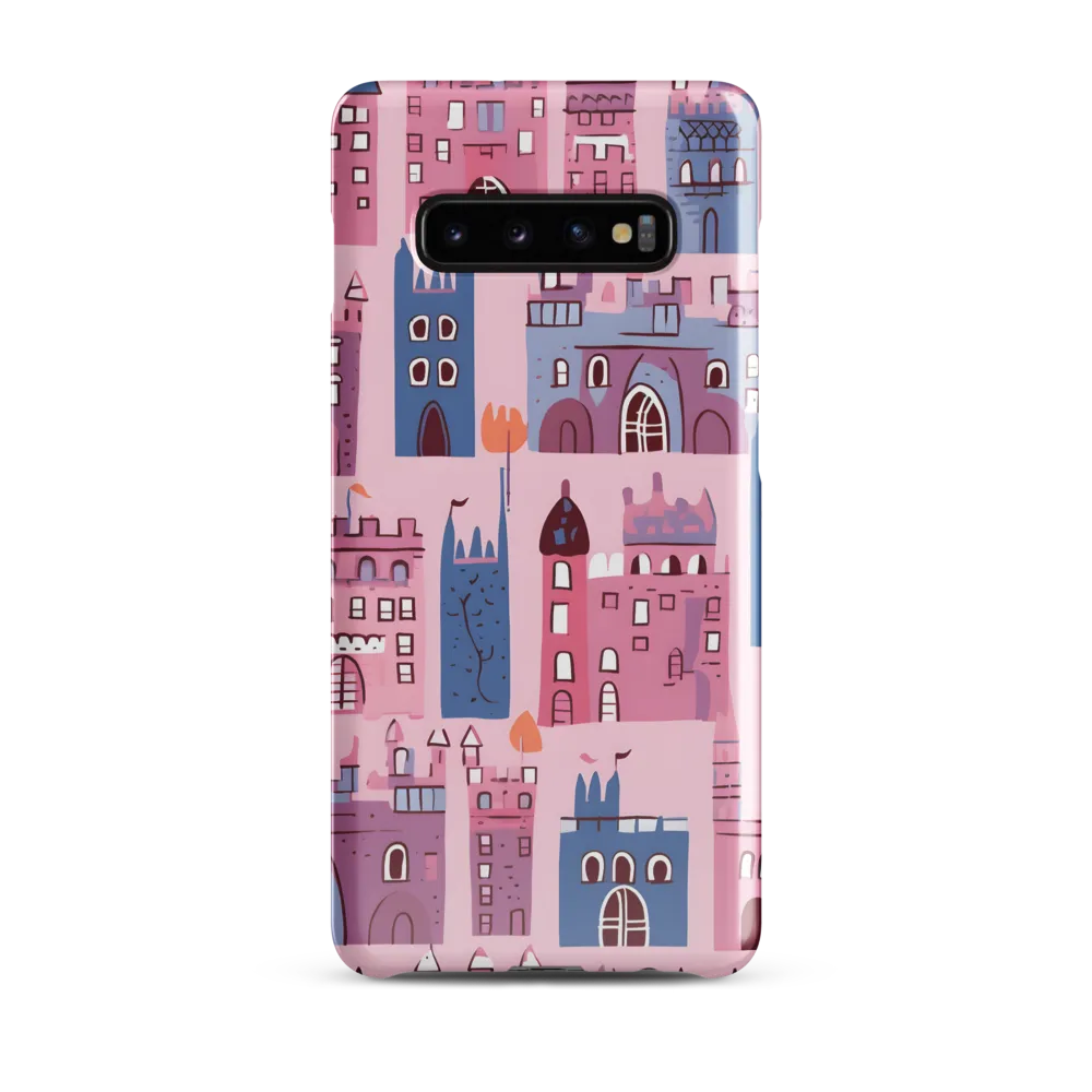 Whimsical Castles: A Playful Tapestry | Phone Case |  S10 Plus | Snap Case | Glossy