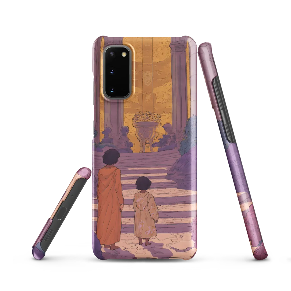 Journey into the Light | Phone Case |  S20 | Snap Case | Matte