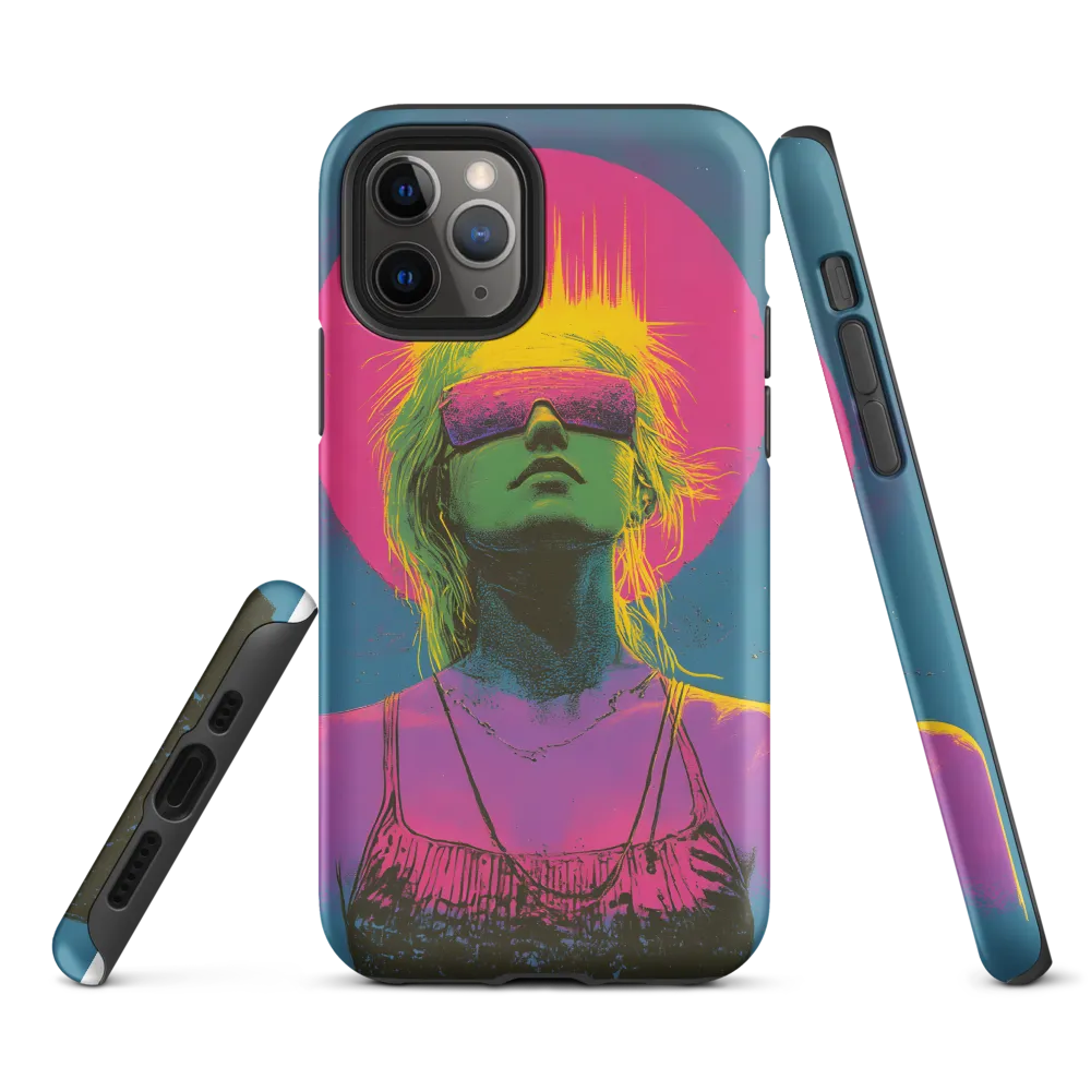 Neon Dreams: Portrait of a Modern Muse
