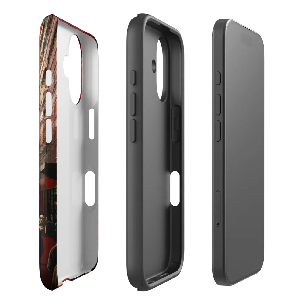 Urban Reverie: Stratospheric Shadows | Phone Case |  16 | Tough Case | Matte