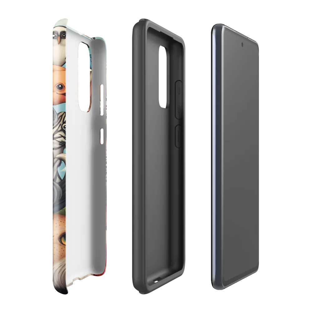 Harmonious Echoes of Wildlife | Phone Case |  S20 FE | Tough Case | Glossy
