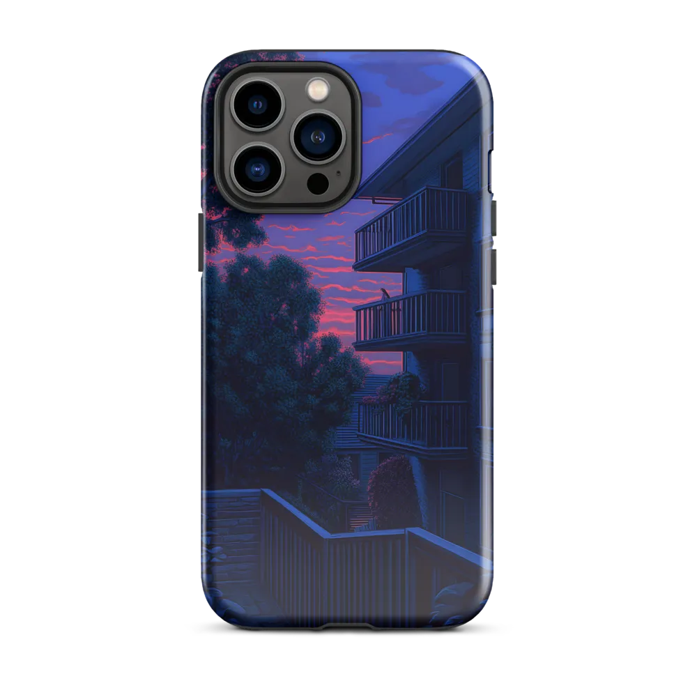 Urban Serenity at Dusk