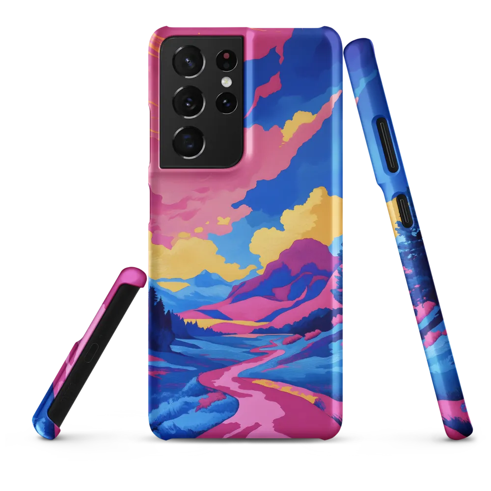 Dreamscape: The Serene River | Phone Case |  S21 Ultra | Snap Case | Matte