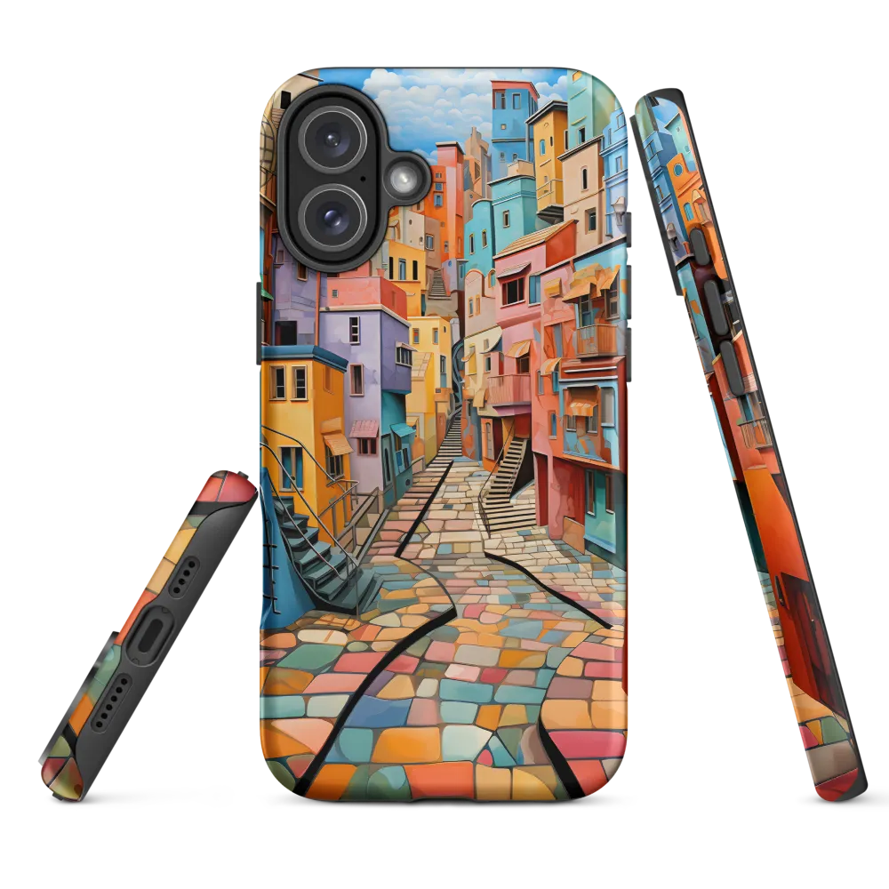 Vibrant Cityscape: A Kaleidoscope of Colors