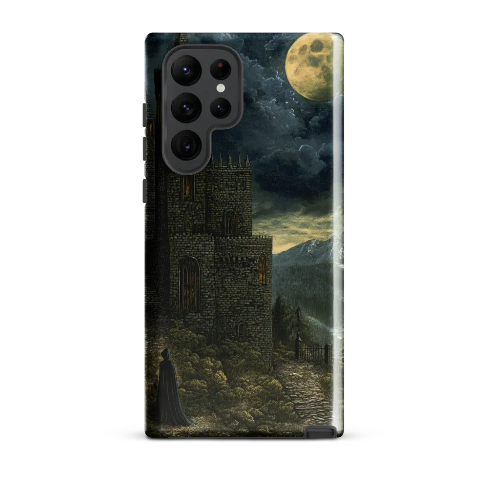 Whispers of the Moonlit Castle | Phone Case |  S22 Ultra | Tough Case | Glossy
