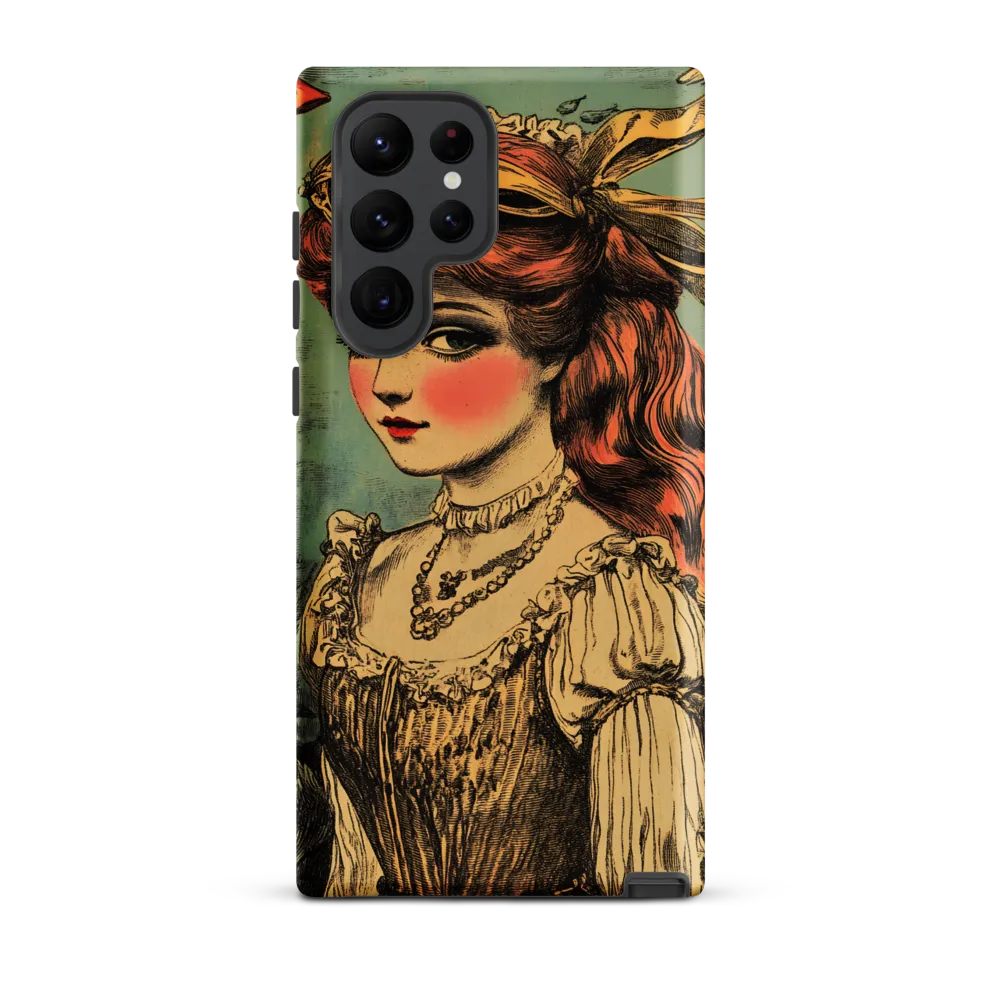 Elegance Beneath the Waves | Phone Case |  S22 Ultra | Tough Case | Matte