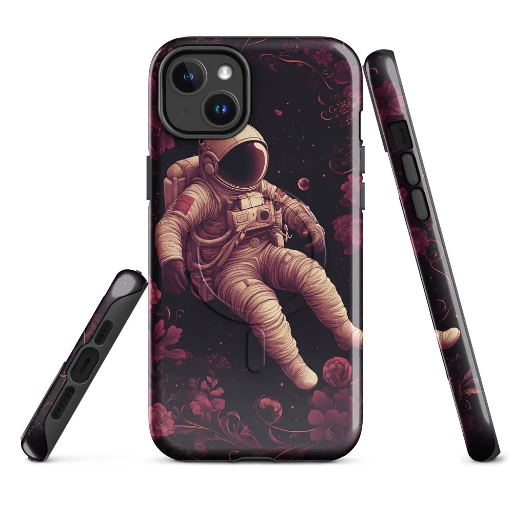 Cosmic Bloom: An Astronaut's Journey