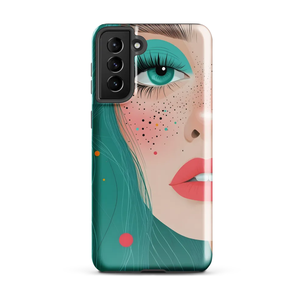 A Playful Portrait: Turquoise Temptation