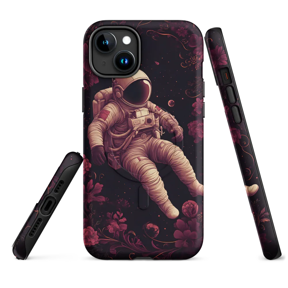 Cosmic Bloom: An Astronaut's Journey