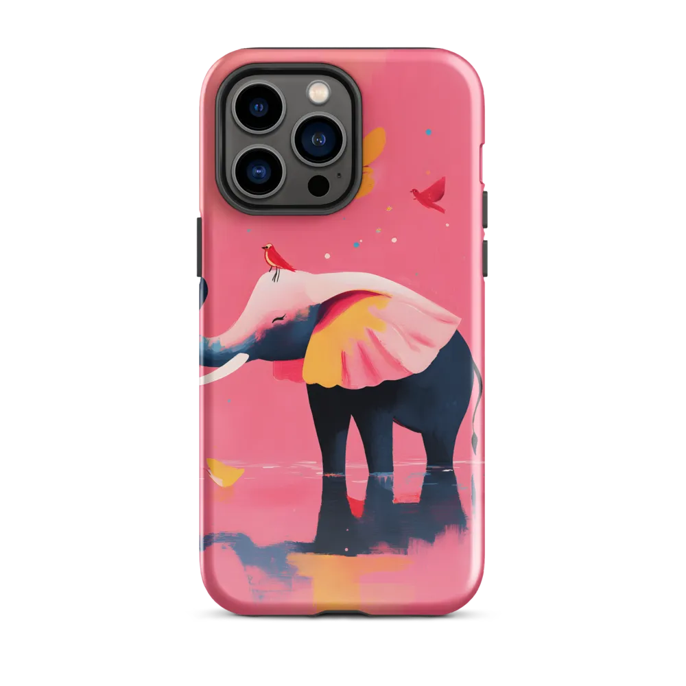 Whimsical Serenity: The Playful Elephant
