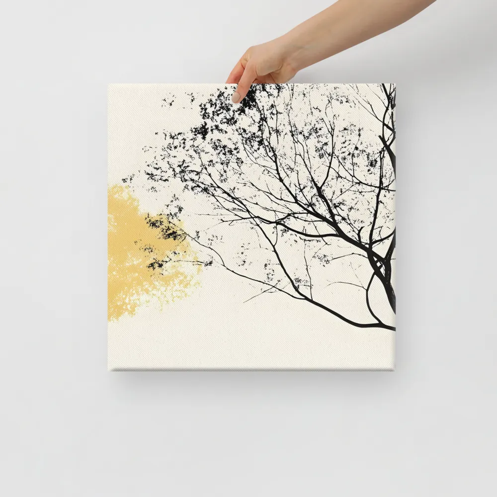 Whispers of Solitude | Canvas | 16″×16″