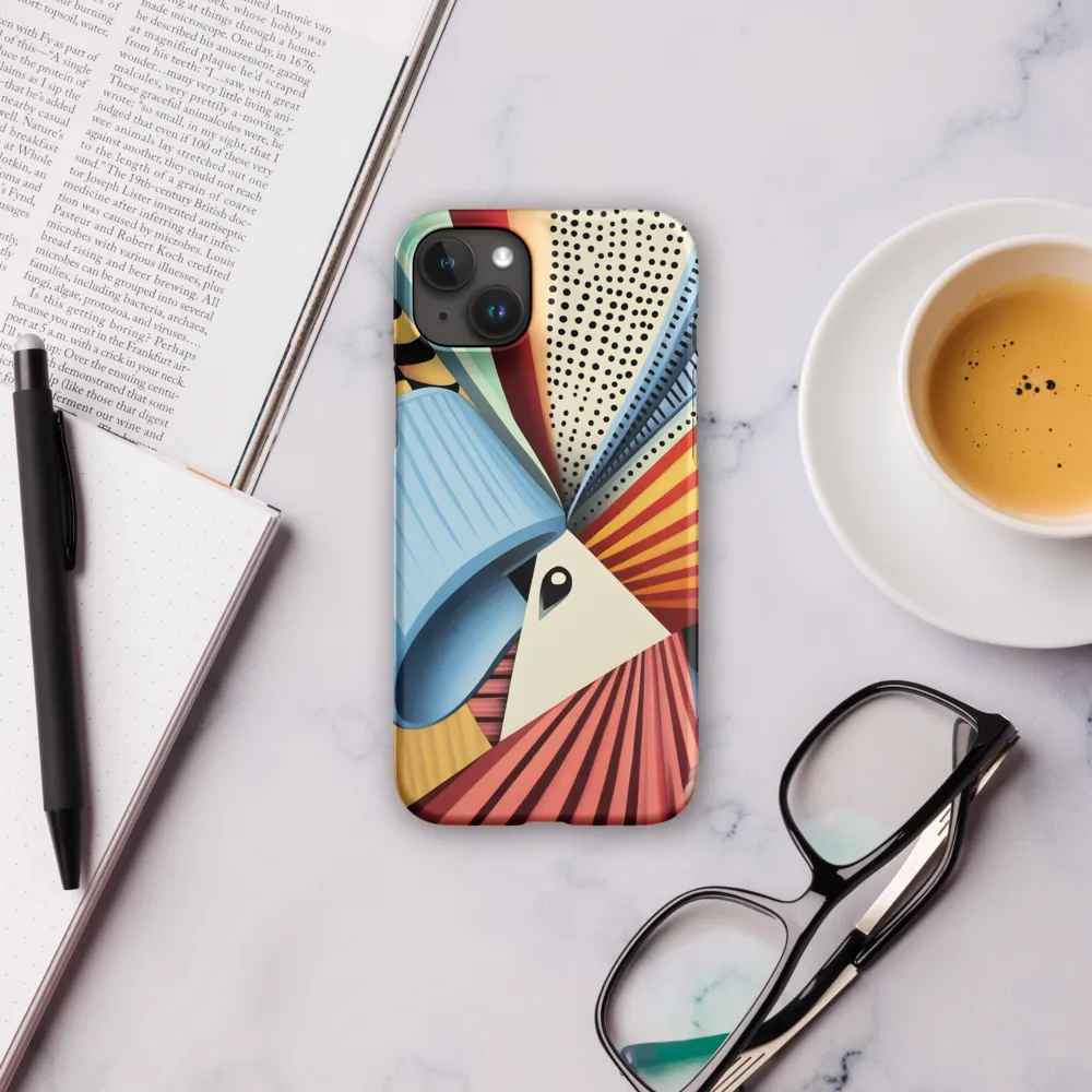 Symphony of Shapes | Phone Case |  15 Plus | Snap Case | Matte