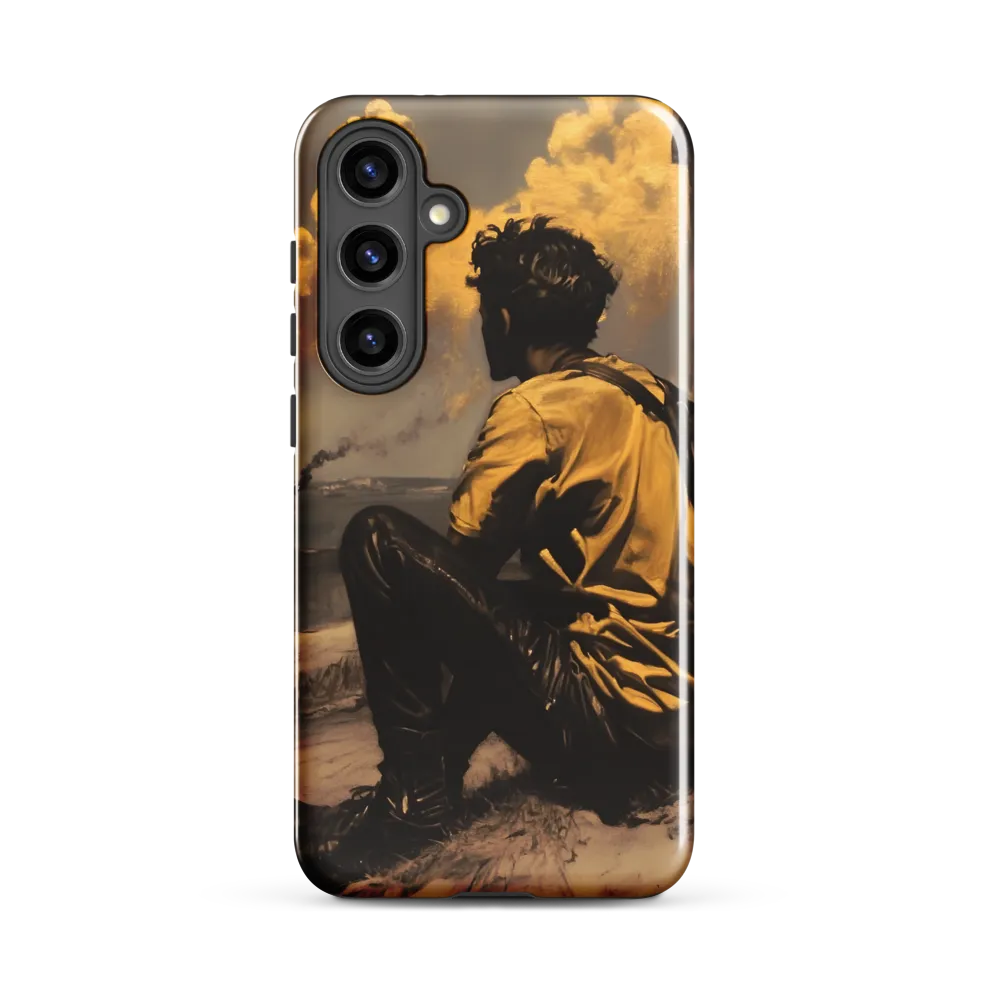 Reflections by the Shore | Phone Case |  S24 Plus | Tough Case | Glossy