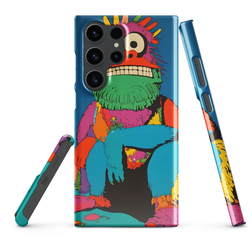 Whimsical Giant: A Playful Monster Encounter